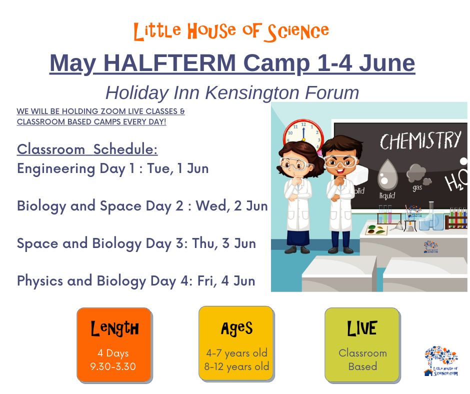 May halfterm kids camp london