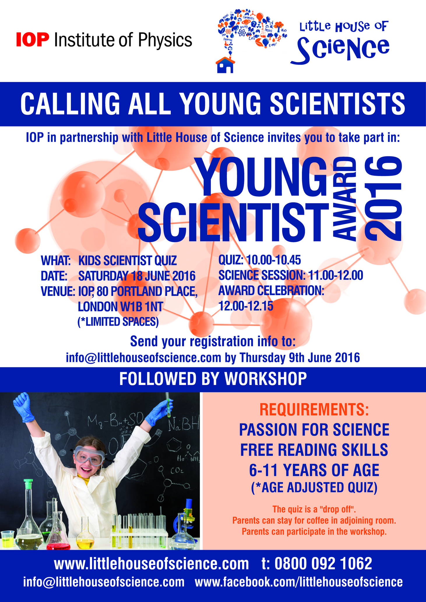 Young Scientist Award 2016