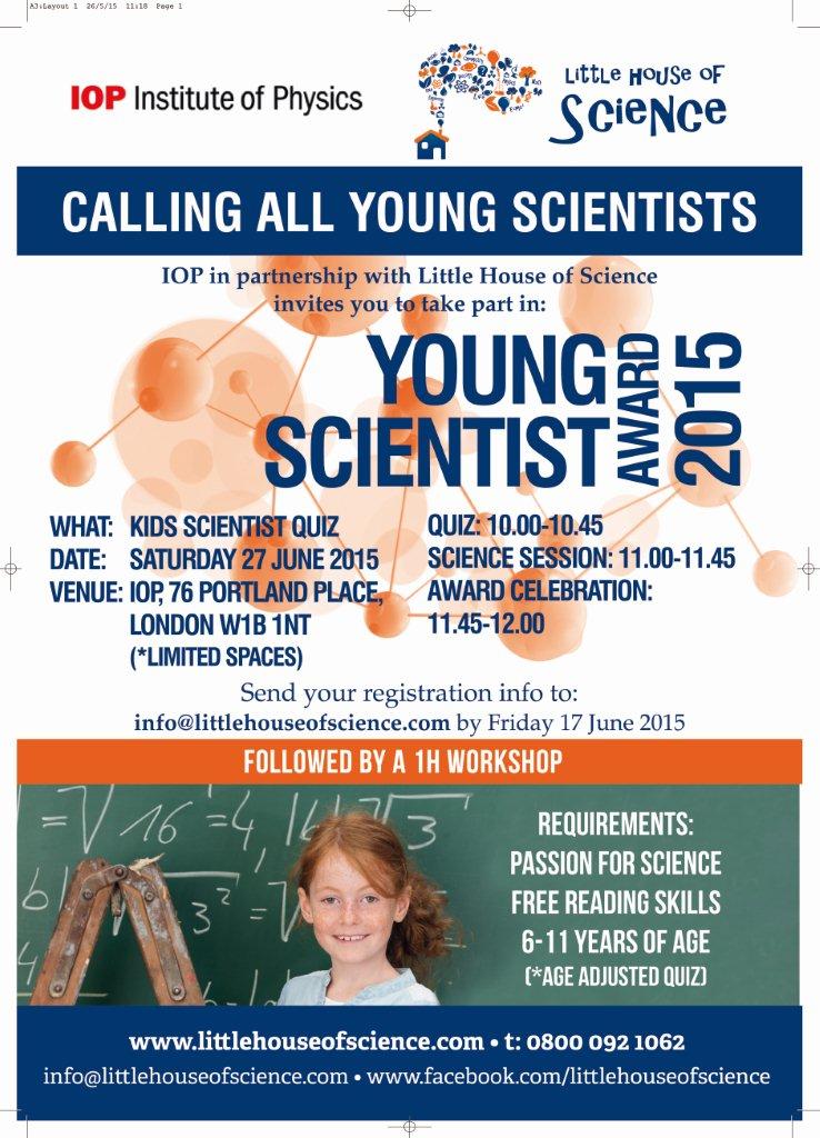 calling all young scientists