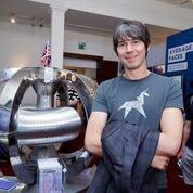 Brian Cox at the Royal Society Summer Science Exhibition, 2015